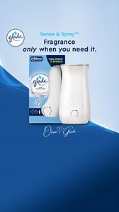 With Glade Sense & SprayTM and its motion sensor, get fragrance only when you need it. | Glade | Facebook