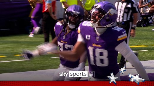 Justin Jefferson scores 97-yard touchdown for Minnesota Vikings against San Francisco 49ers