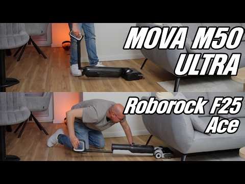 MOVA M50 Ultra vs Roborock F25 Ace - Welcher Wischsauger ist besser?