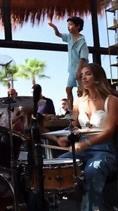 Krystine Bejjani Live Drums Hugel – I Adore You Cover 🔥🌴🎶