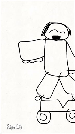 Hoverboard dance!🔥| Collab Video with me! #shorts #animation #fypシ #trending