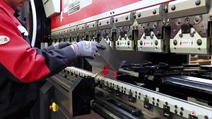 Manufactured at AMADA AMERICA, INC.'s 197,000 sq ft Carolina Manufacturing Center in High Point, NC, the HRB ATC Series is equipped with an automatic tool changer, making it the ideal solution for variable lot sizes and the seamless introduction of rush jobs. This innovative press brake series provides unprecedented flexibility to produce high-quality parts on demand. View brochure: https://fabmetalmag.com/hrb #AMADAAMERICA #AMADA #madeinamerica #fabrication #metalworking #sheetmetal #sheetmetal