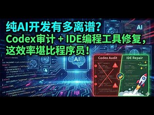 纯AI开发有多离谱？Codex 审计 + Claude 修复，效率堪比程序员！