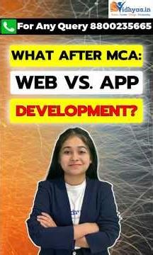 5 Things MCA Students Need to Know About Web and App Development Career