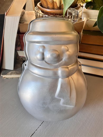 Vintage 2000 Wilton Snowman Cake Pan - Christmas Baking - Etsy