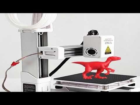 EasyThreed 3D Printer Entry Level Compatible with PLA TPU 1.75mm Filament include Power Adaptor.
