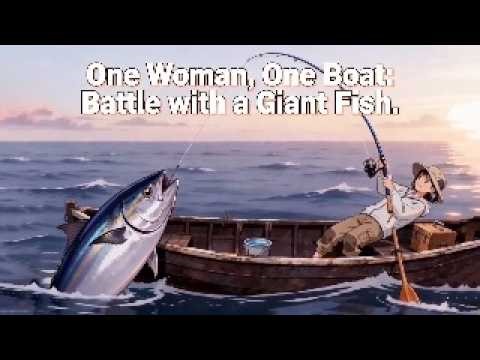 One Woman, One Boat: Battle with a Giant Fish.