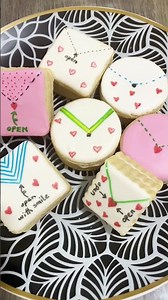 Fortune Cookies | Love Letter Cookies | Secret Message Cookies | Samia's Kitchen | #Shorts