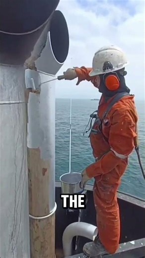 painting ship's funnel #pleasesubscribemychannel