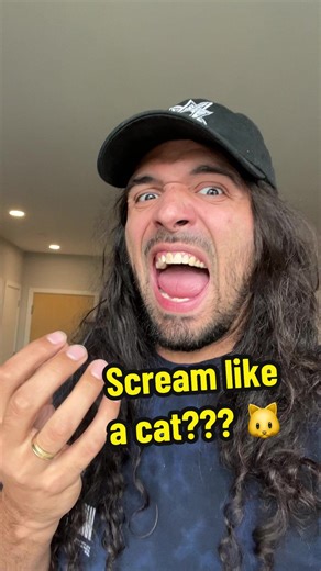 is this... is this cat calling? Try this trick for high screams! (works with both fry scream and false cord scream). Summer s🅰️L3️⃣ is on NOW for all EVI Now (look it up) options and voice lessons with yours truly, so now is the time to learn! ends August 3