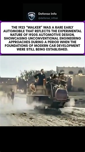 What made this 1923 car so unconventional? 😳