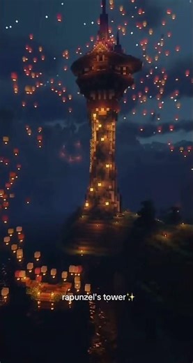 Minecraft rapunzel’s tower #minecraft #minecraftbuilds #minecraftpe #minecraftshorts #youtubeshorts