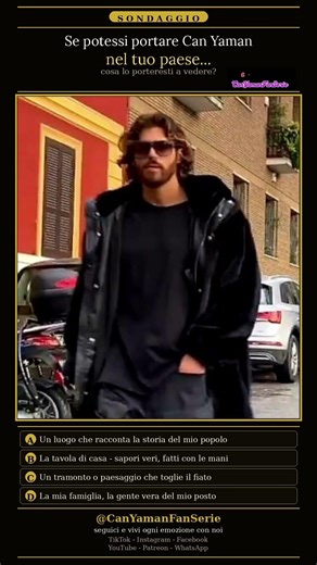 🌍 IF YOU COULD BRING CAN YAMAN TO YOUR COUNTRY… ❤️