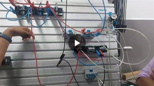 Industrial Automation PLC-Based Pneumatic Control System Practical | Sanjeewa Angammana