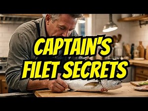 Captain Tom Daffin's BLACK DRUM Fish Filleting Secrets