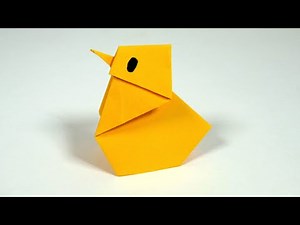 Origami chicken Easy origami for beginners
