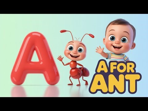 A for Apple 🍎 | ABC Alphabet for kids| Cartoon Rhymes | Phonics Song | ABC SONG'S | #newvideo#abcd