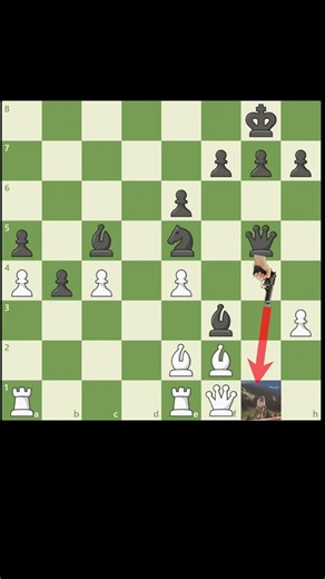 Stunning endgame chess #chess #puzzle