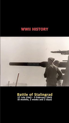BATTLE OF STALINGRAD, a major battle on the Eastern Front of World War II #military #panzer #history