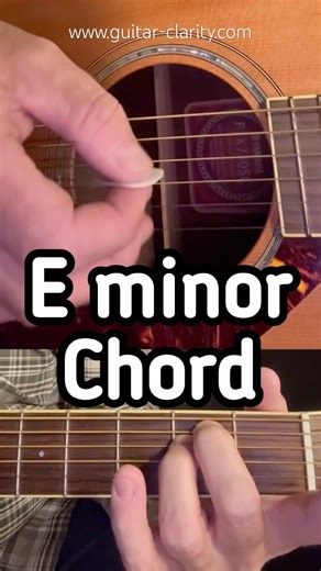 The E Minor chord