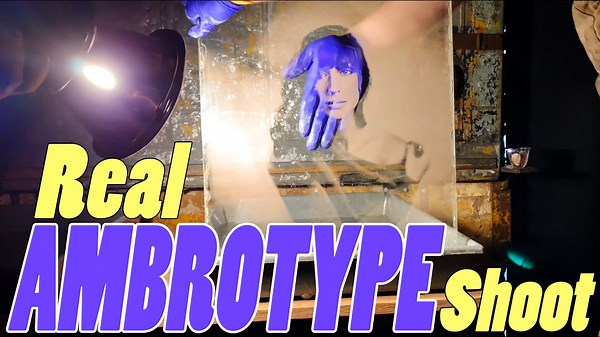 This BROKE My Heart ¦ REAL 1850's Style Ambrotype Portrait Shoot (OLD Photography Method)