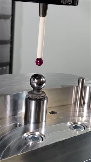 GO Manufacturing | For the part I need to make, I wasn’t certain if I’d be able to machine this OP complete from one angle, so I added this tooling ball to be... | Instagram