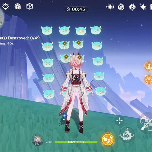 this is today’s version of yae miko’s turrets solving puzzles in inazuma