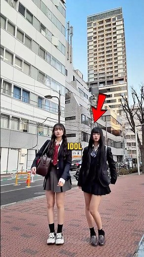 Why Japanese School Skirts Look Short? #japan