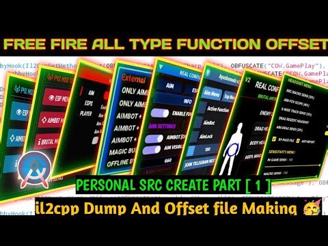 How to make free fire Mod menu || il2cpp Dump || PART 1