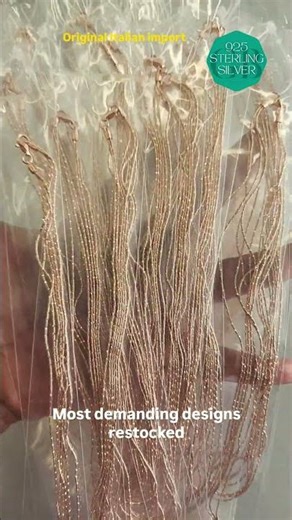 Italian CNC Ball Chain Restocked 🔥 Most Demanded Designs | Original Imported