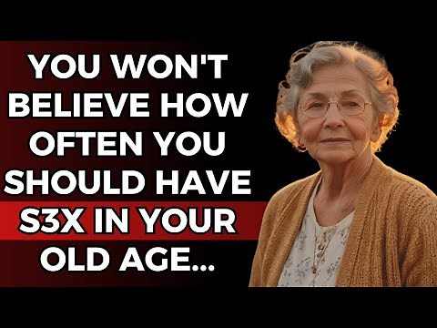 How often should older adults have sex (according to science)?