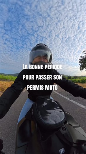 Permis moto : quelle est la meilleure période pour le passer ?