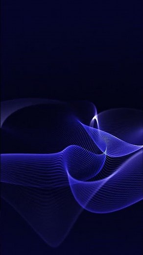 Smooth Blue Wavy Background | Fluid Motion Loop 1