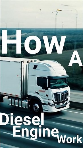 how a diesel engine Works 🤔 #automobile
