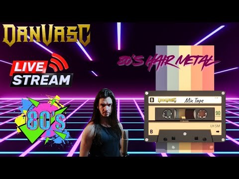 Dan Vasc 80's Hair Metal Livestream
