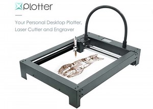 XPlotter Affordable Desktop CNC Plotter, Laser Cutter And Engraver Form $349 (video)
