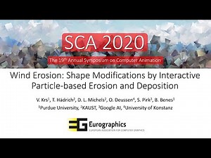 Wind Erosion: Shape Modifications by Interactive Particle-based Erosion and Deposition (SCA 2020)