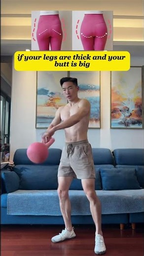 Home Kettlebell Workout—Protect Your Knees, Shape Your Whole Body#exercise #abs #sports