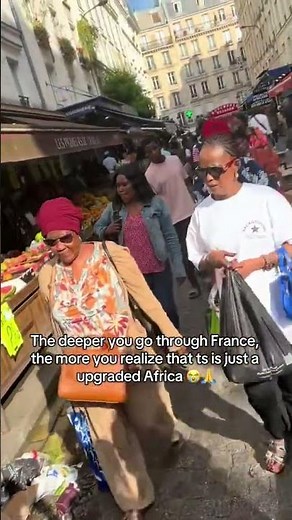Africanisation du Quartier de Chateau Rouge à Paris