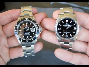 Comparison Between Rolex Submariner and Explorer