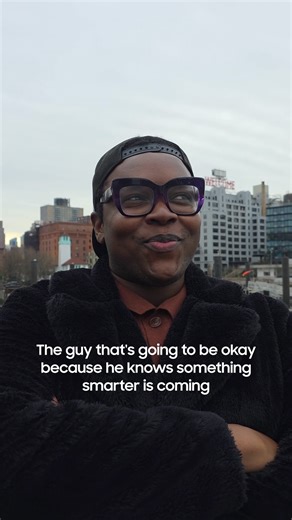 That feeling when you can see into the future. 😌 🔮 What do you see in our future? | Samsung