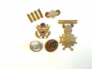 Original Wwii-era US Military Pins and Awards - Lot of 6 - Etsy