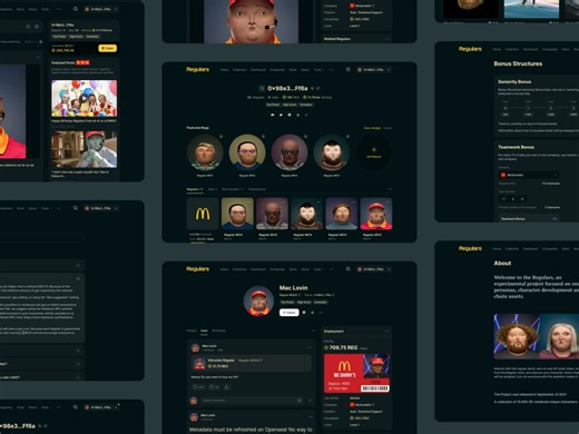 App Flow UI/UX Showcase