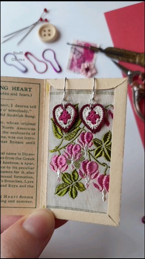 Nothing wrong with a cheeky repost on a Saturday ♥ 0.4mm crochet hook hook, sterling silver ear wires and sewing threads. Find more crochet jewellery, patterns and kits in my Etsy store ♥ . #Microcrochet #crochetheart #grannyheart #crochetupclose #crochetearrings #crocheteveryday #igcrochet #crochetinspo #pinkcrochet #colourfulcrochet #crochetaddıct #crochettherapy #crochet_relax #miniaturelovers | Steffi Glaves Designer/Maker