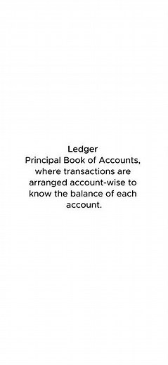 Journal vs Ledger Explained in 20 Seconds | Class 11 Accounts Basics | #accountantsdesk #accounting