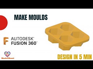 Design a Mould Fusion 360 Tutorial