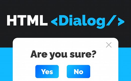 创建 HTML 网页对话框最简单的方式