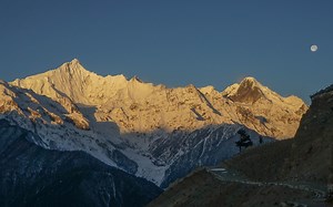 2020年1月12日-梅里雪山的清晨-云南德钦