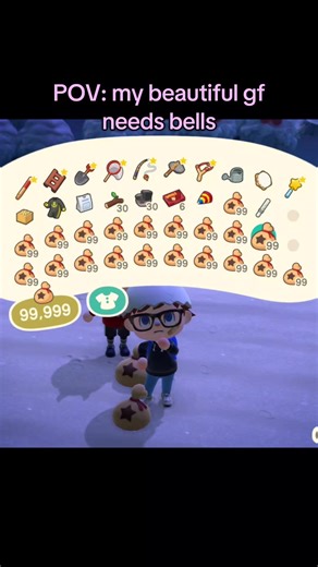 Those 2020 duping glitches set us up FOR LIFE bro #animalcrossing #newhorizons #acnh #pov #girlfriend