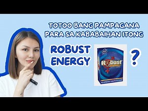ROBUST PAMBABAE??? | Pinay Pharmacist